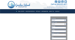 Desktop Screenshot of gardenislandproperties.com